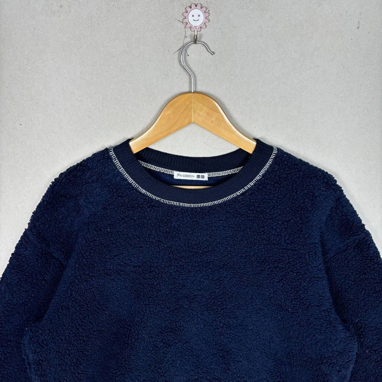 JW Anderson J.W. Anderson X Uniqlo Faux Fur Sherpa Crewneck Sweatshirt Size US L / EU 52-54 / 3 - 3 Thumbnail