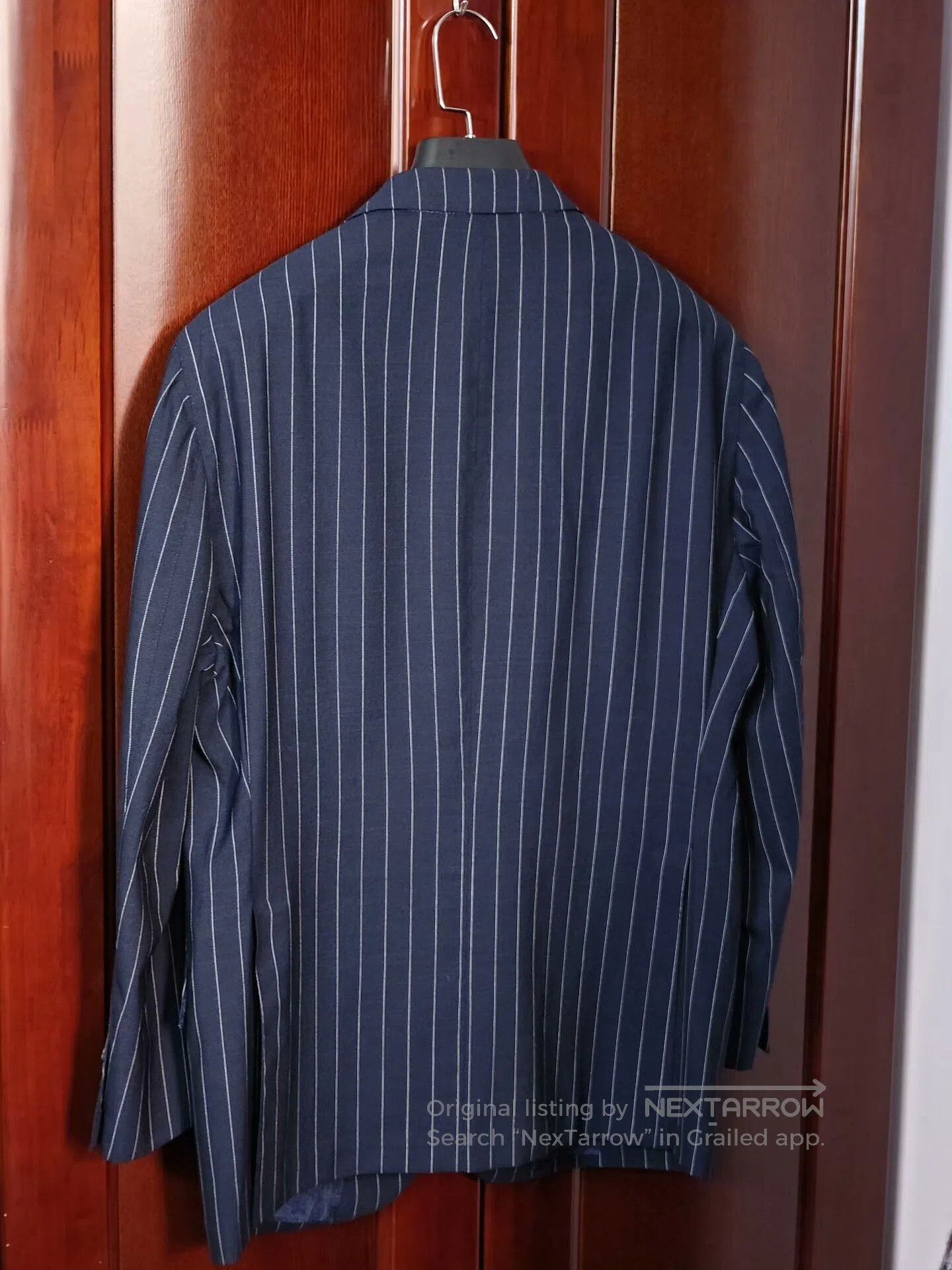 Japanese Brand Custom Angelico Wool Linen Suit. Size US L / EU 52-54 / 3 - 8 Thumbnail