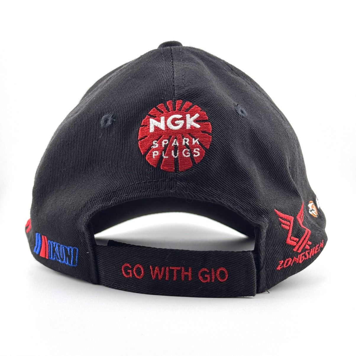 Vintage Gio Bikes Cycling Racing Team NGK Zongshen Promo Cap Size ONE SIZE - 6 Thumbnail
