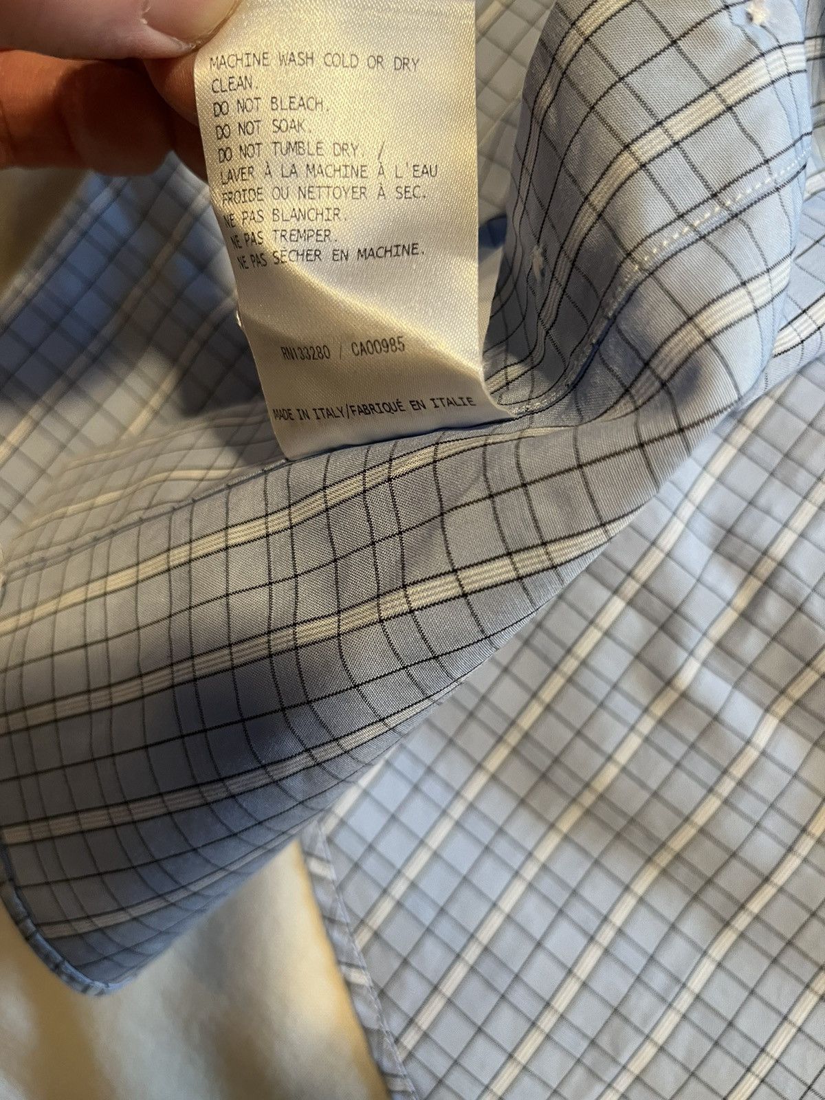 Thom Browne Thom Browne cotton shirt. Size US S / EU 44-46 / 1 - 9 Thumbnail