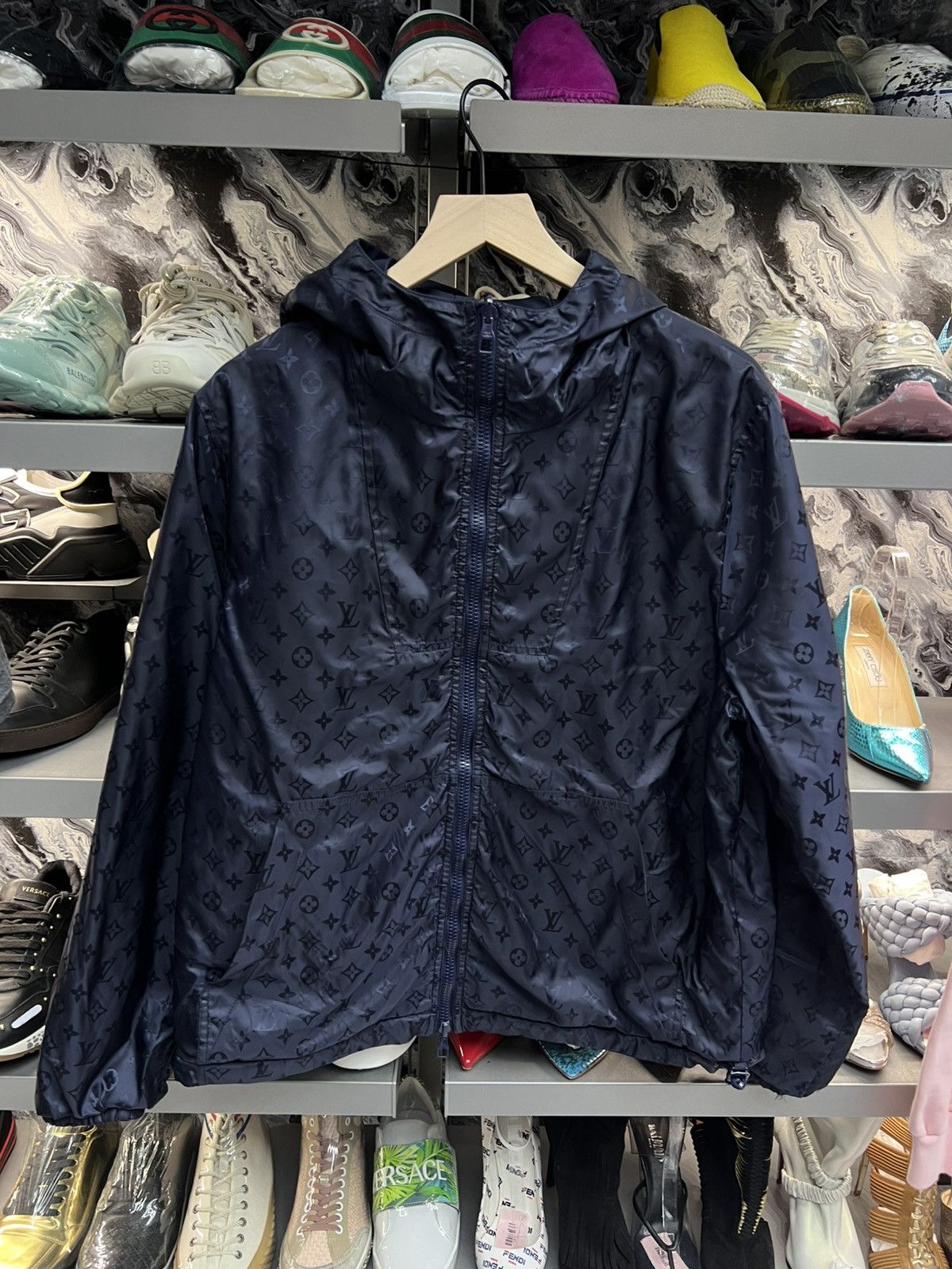 Louis Vuitton Louis Vuitton Monogram Reversible Windbreaker Size US M / EU 48-50 / 2 - 1 Thumbnail