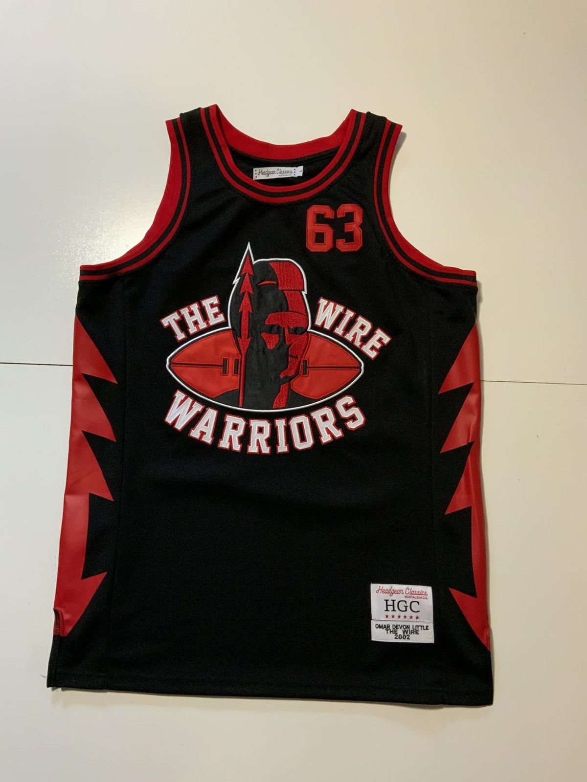 Other The Wire Omar Devon Little Warriors Basketball Jersey Size US L / EU 52-54 / 3 - 1 Thumbnail