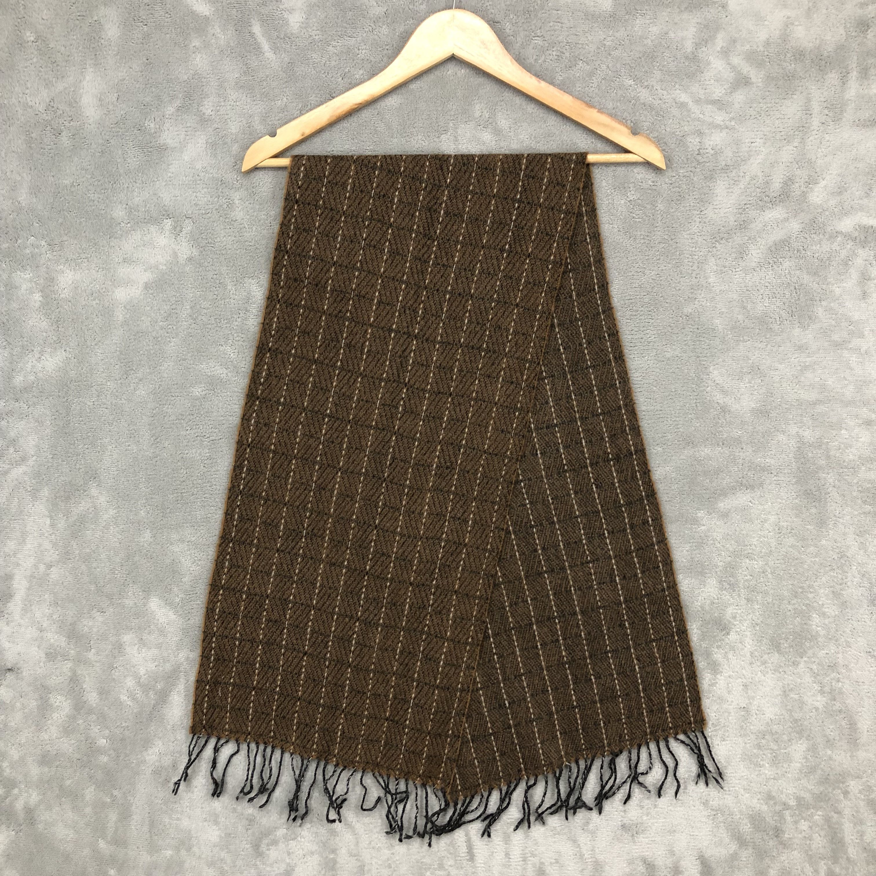 Pierre Balmain Pierre Balmain Wool Scarf Muffler Neck Scarf Size ONE SIZE - 2 Thumbnail