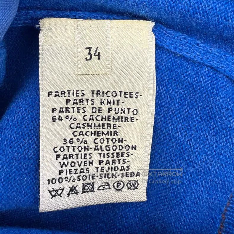Hermes Hermes Blue Vest Size XXS / US 00 / IT 34 - 6 Thumbnail