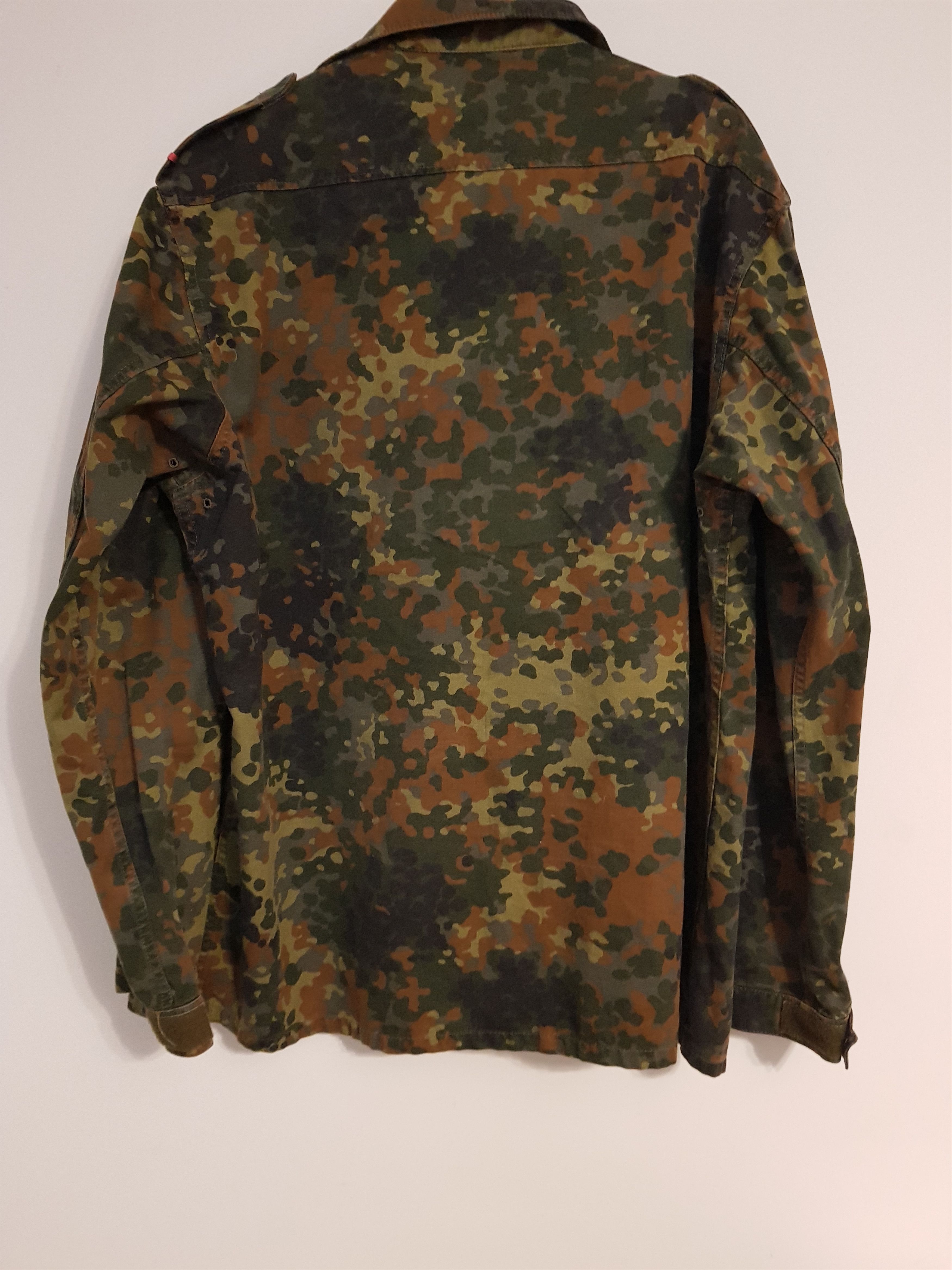 Other Bundeswehr Flecktarn German Army Field Jacket Camo Vintage L Size US XXL / EU 58 / 5 - 7 Thumbnail