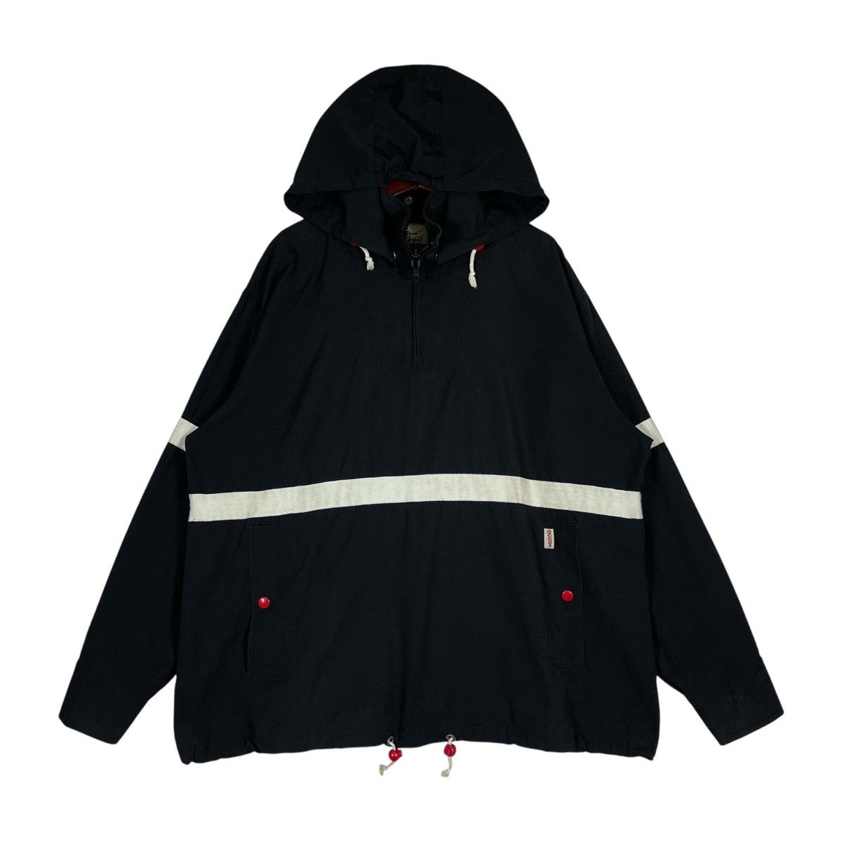 Stussy Vintage 90s Stussy Outer Gear Anorak Jacket | Made in USA Size US L / EU 52-54 / 3 - 1 Thumbnail