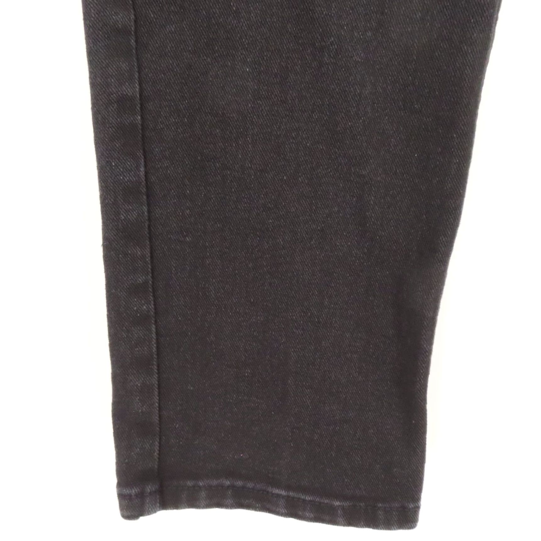 Calvin Klein Calvin Klein Jeans Black Denim Straight Leg 4 Women's Regular Cotton Blend 5-Pocket Stretch Size 27" / US 4 / IT 40 - 3 Thumbnail