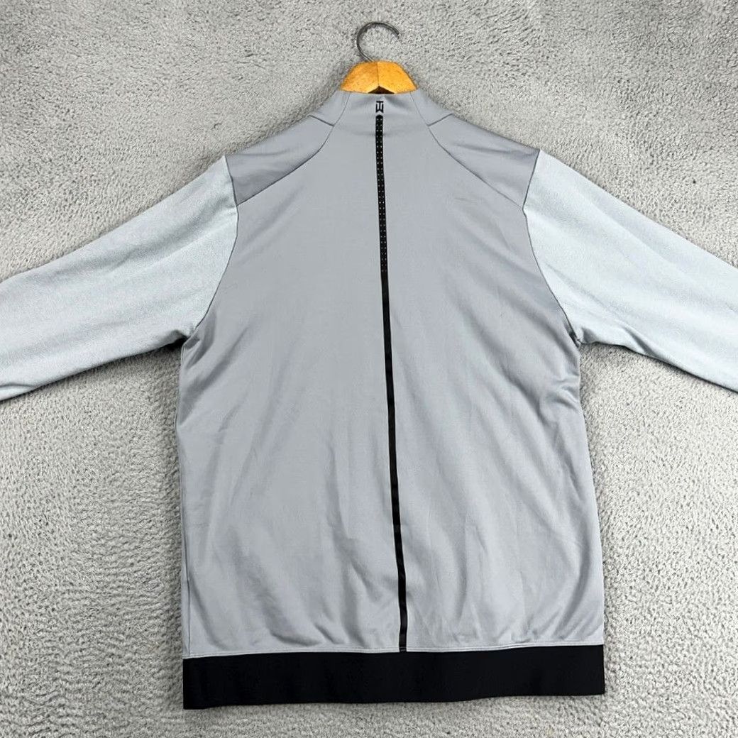 Nike Nike Tiger Woods Collection Pullover Sweatshirt Mens Medium Gray Quarter Sleeve Shirt Size US M / EU 48-50 / 2 - 3 Thumbnail