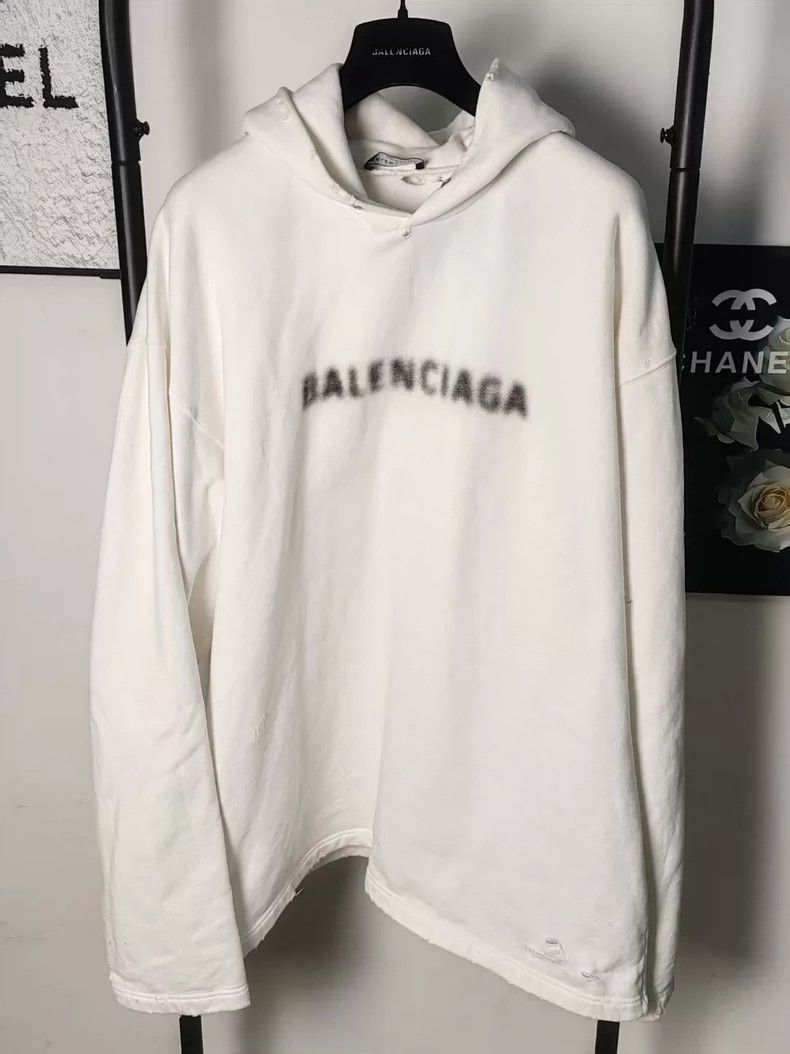 Balenciaga Balenciaga Mosaic Sweatshirt Size US XXS / EU 40 - 1 Thumbnail