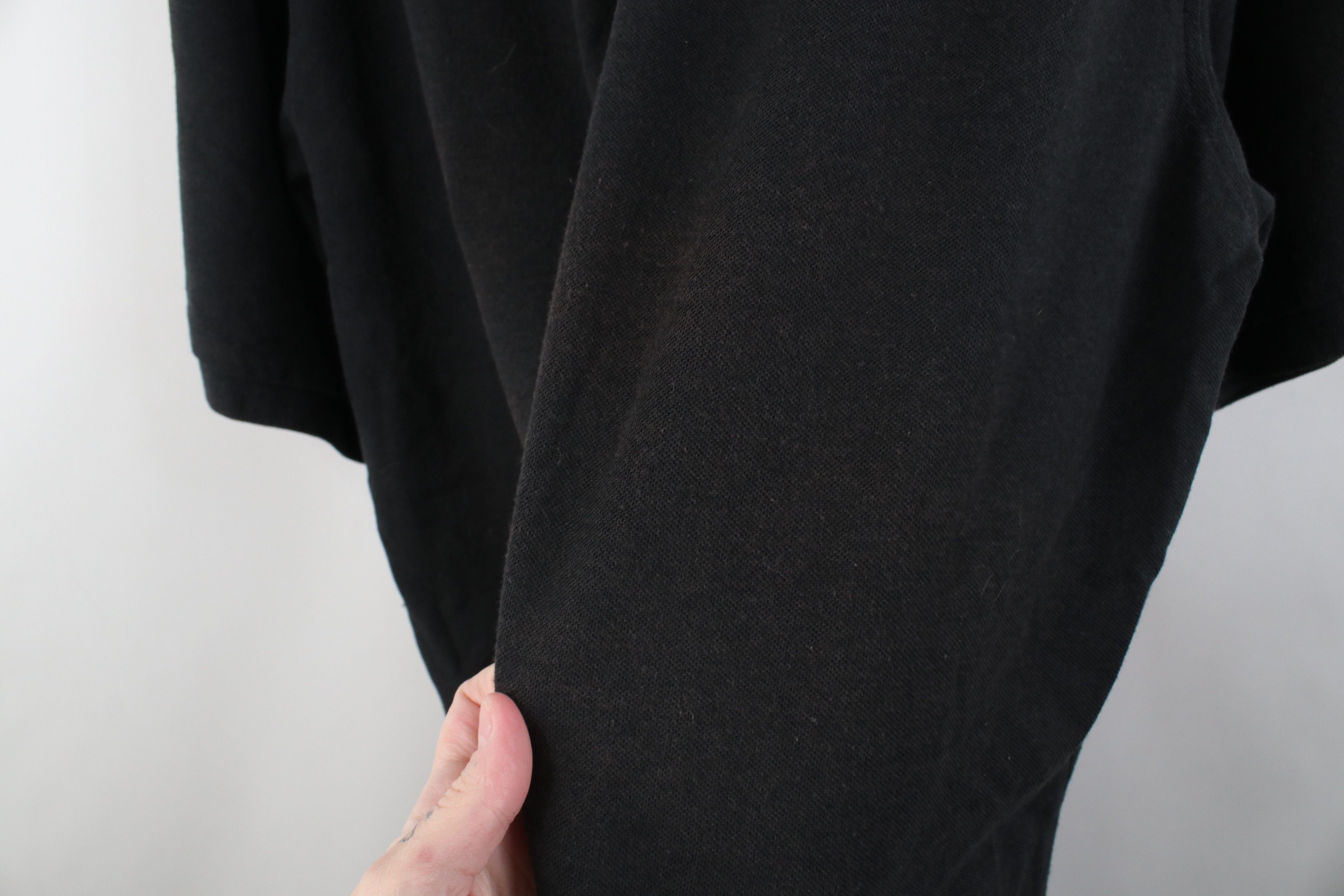 Vintage Vintage Yokohama OTR Tires Racing Knit Polo Shirt Black Size US XL / EU 56 / 4 - 10 Thumbnail