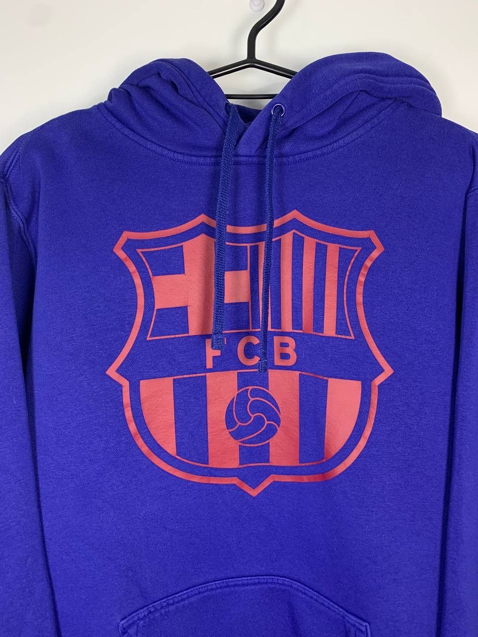Nike FC Barcelona Nike Hoodie Purple Size L Football Soccer Size US L / EU 52-54 / 3 - 2 Thumbnail