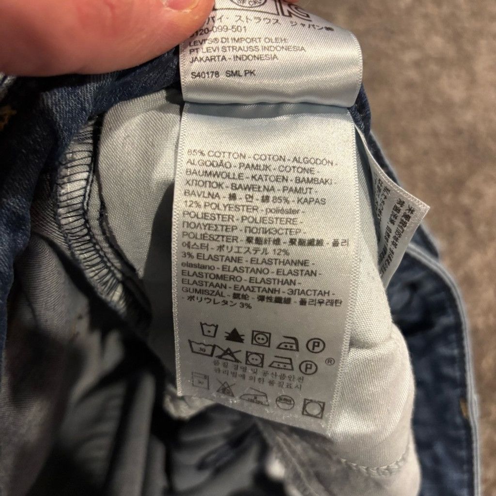 Levi's Levi's Women's Mid Rise Skinny Jeans Size 34" / US 12 / IT 48 - 7 Thumbnail