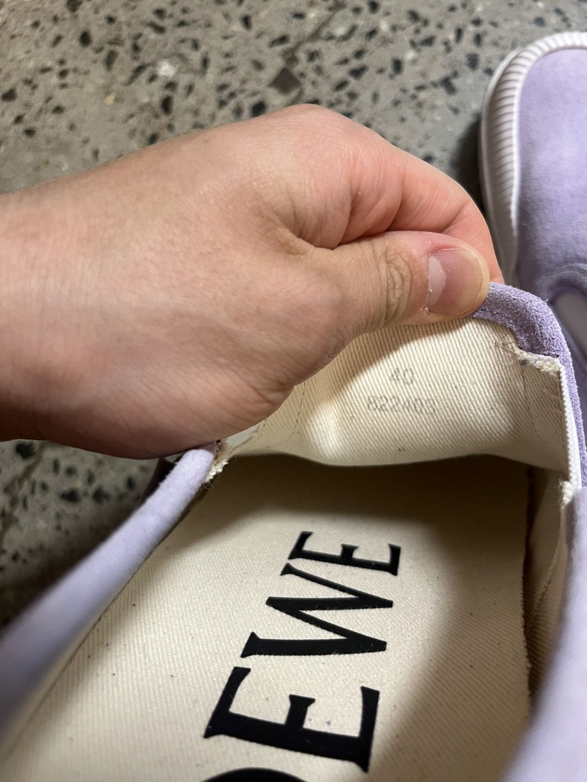 Loewe Loewe Paulas Ibiza Vulca Slip On Sneaker Size 40 Size US 7 / EU 40 - 6 Thumbnail
