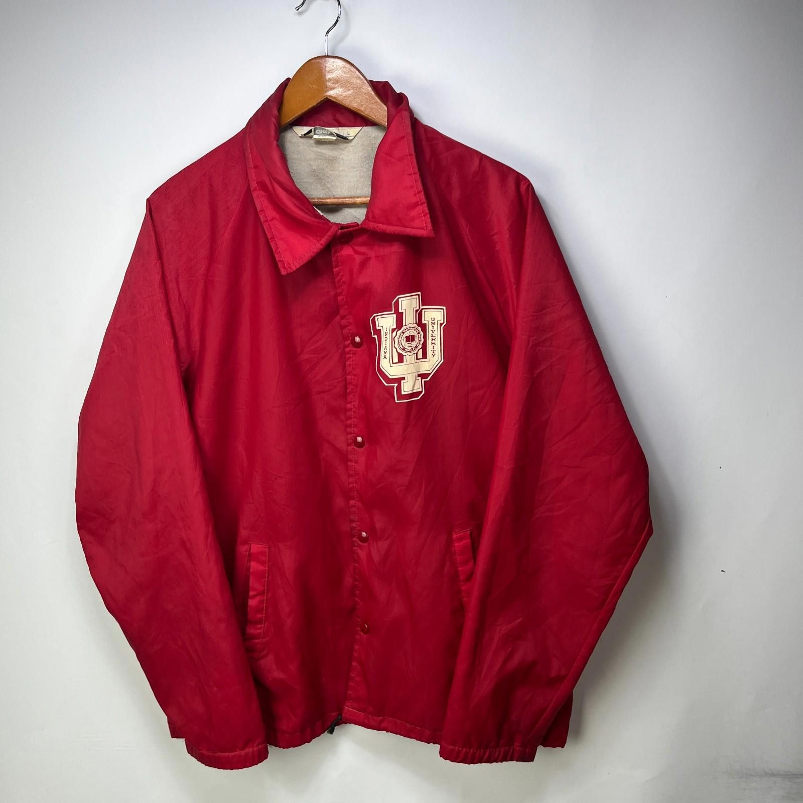 Chalk Line Vintage 80s Chalk Line Indiana Hoosiers Jacket Windbreaker Size ONE SIZE - 1 Thumbnail