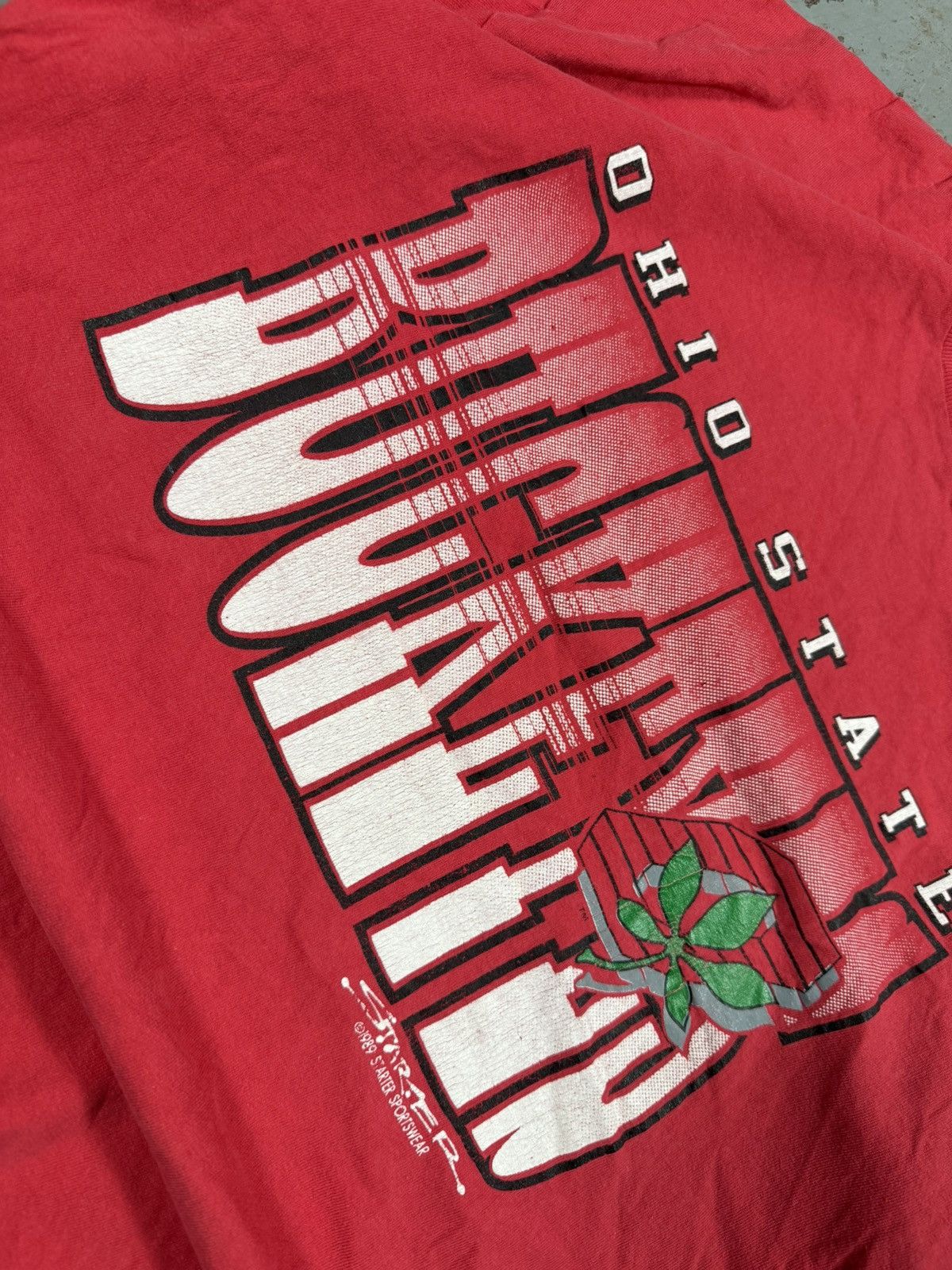 Starter Vintage Ohio State Buckeyes 1989 Starter Tee Size US XL / EU 56 / 4 - 3 Thumbnail