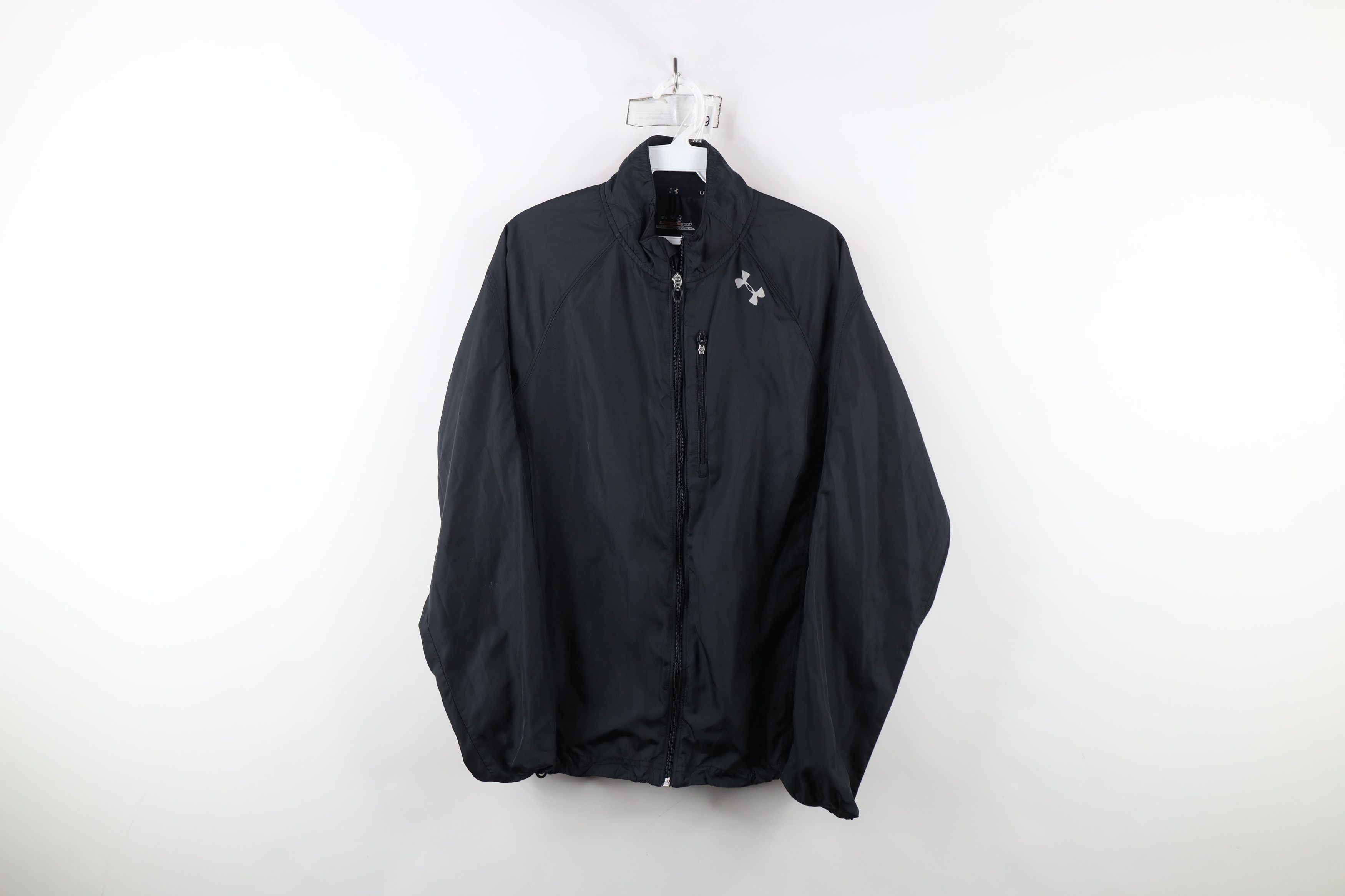 Under Armour × Vintage Under Armour Season Gear Lightweight Rain Windbreaker Jacket Size US M / EU 48-50 / 2 - 1 Thumbnail