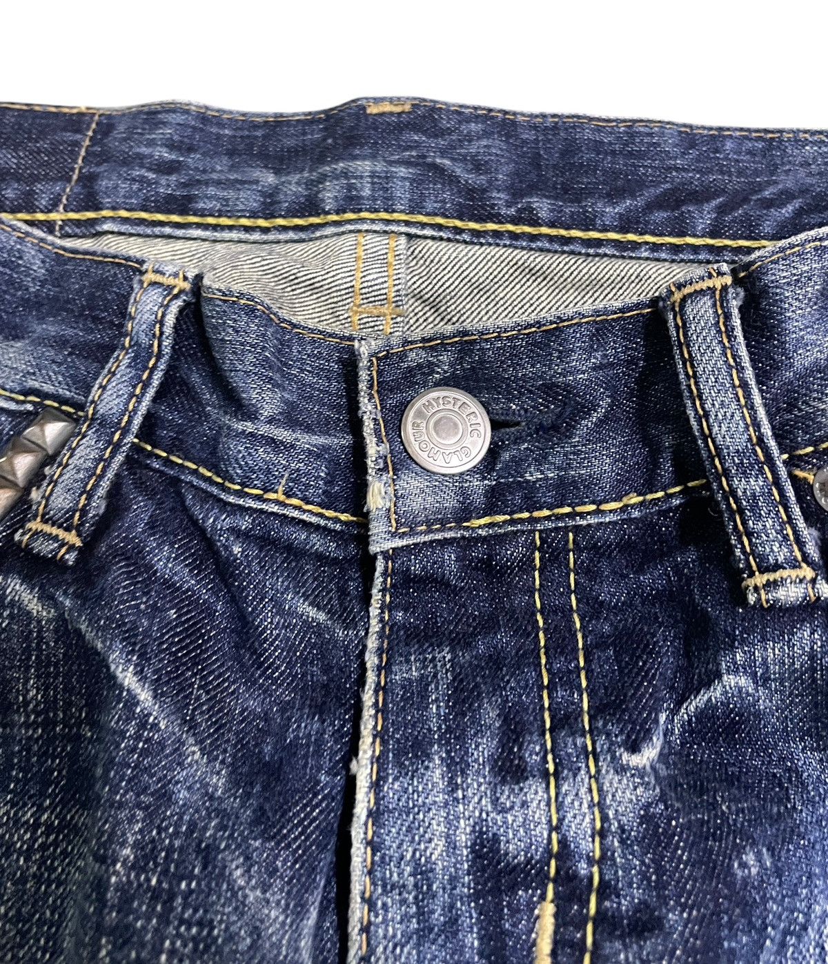 Hysteric Glamour Rare Vintage Japanese Brand Hysteric Glamour Jeans 1990s Size US 28 / EU 44 - 12 Thumbnail