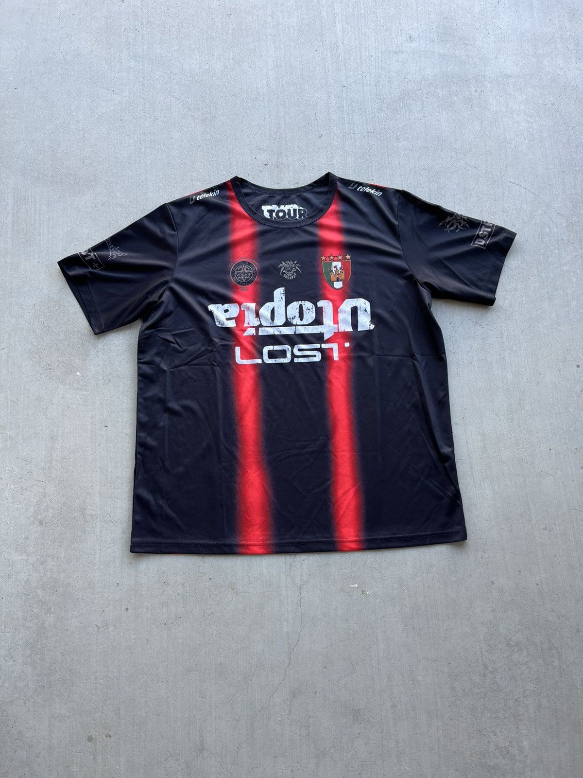 Cactus Jack Travis Scott Spain Soccer Jersey Size XL | eBay