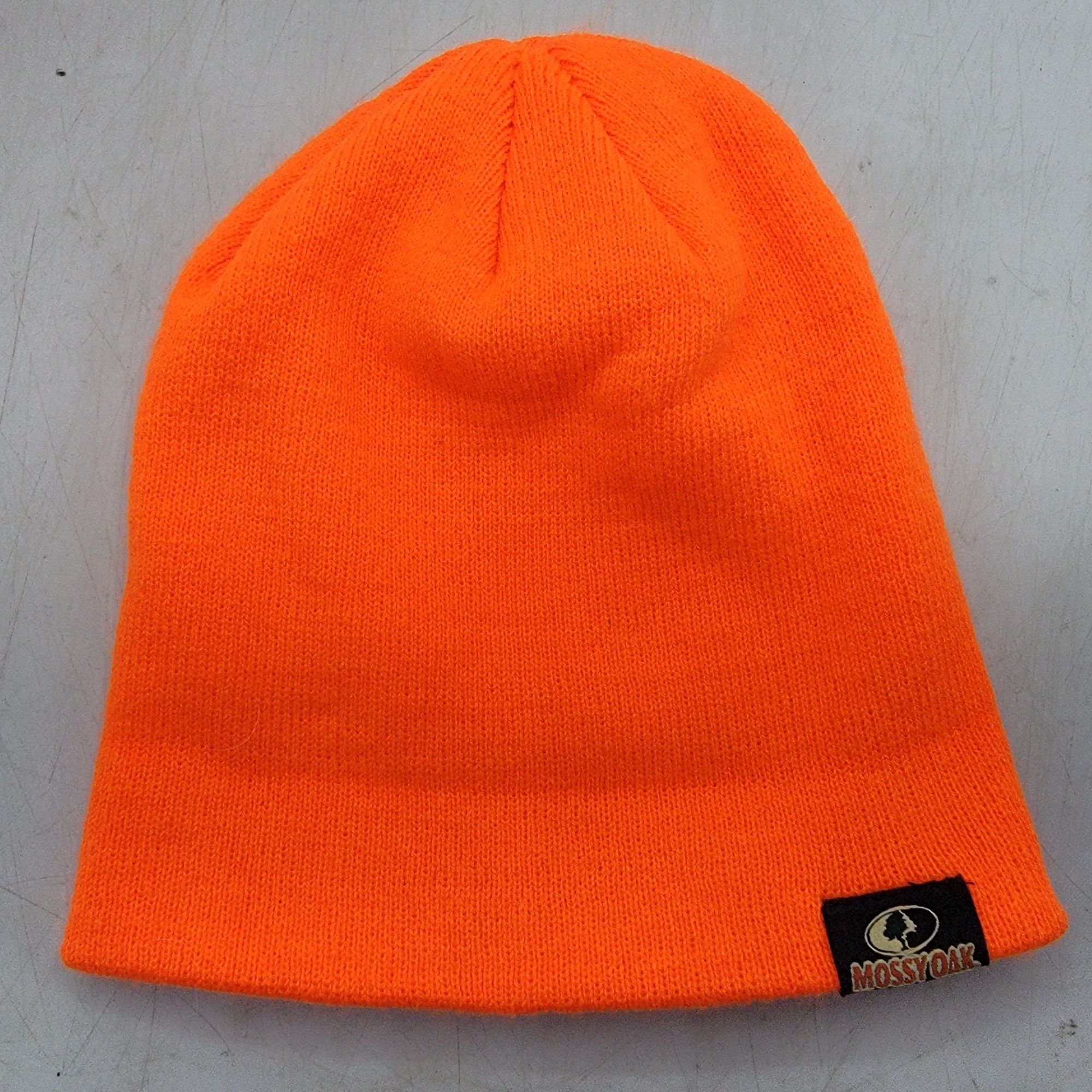 Mossy Oaks Mossy Oak Blaze Orange Beanie Hat Winter Warm Snow Casual Co Size ONE SIZE - 1 Thumbnail