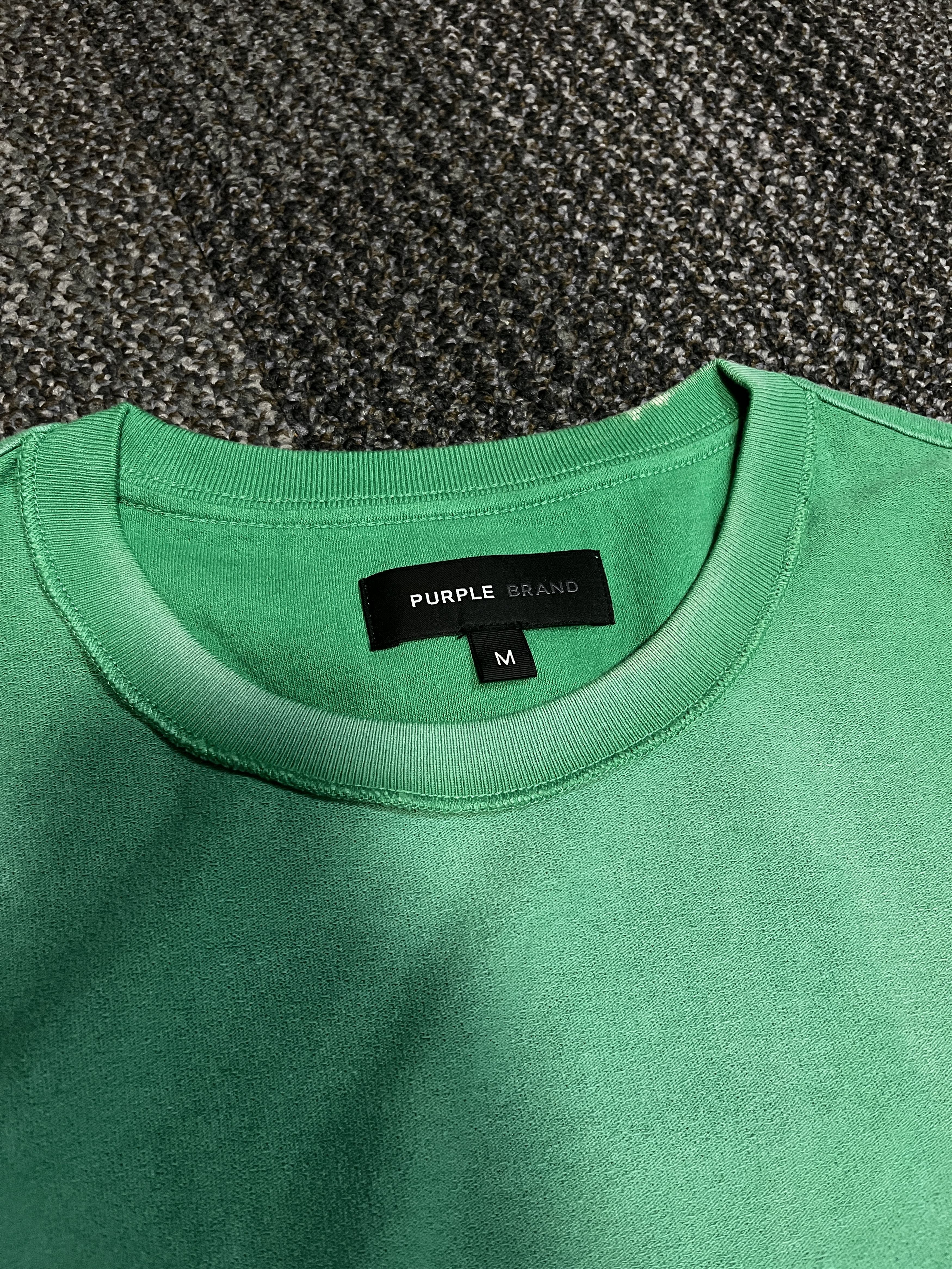 Purple Textured Inside Out T-Shirt Size US L / EU 52-54 / 3 - 2 Thumbnail