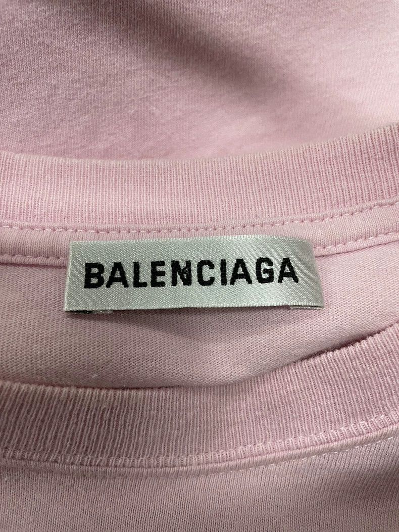 Balenciaga Balenciaga Pink Short Sleeve Size US S / EU 44-46 / 1 - 3 Thumbnail