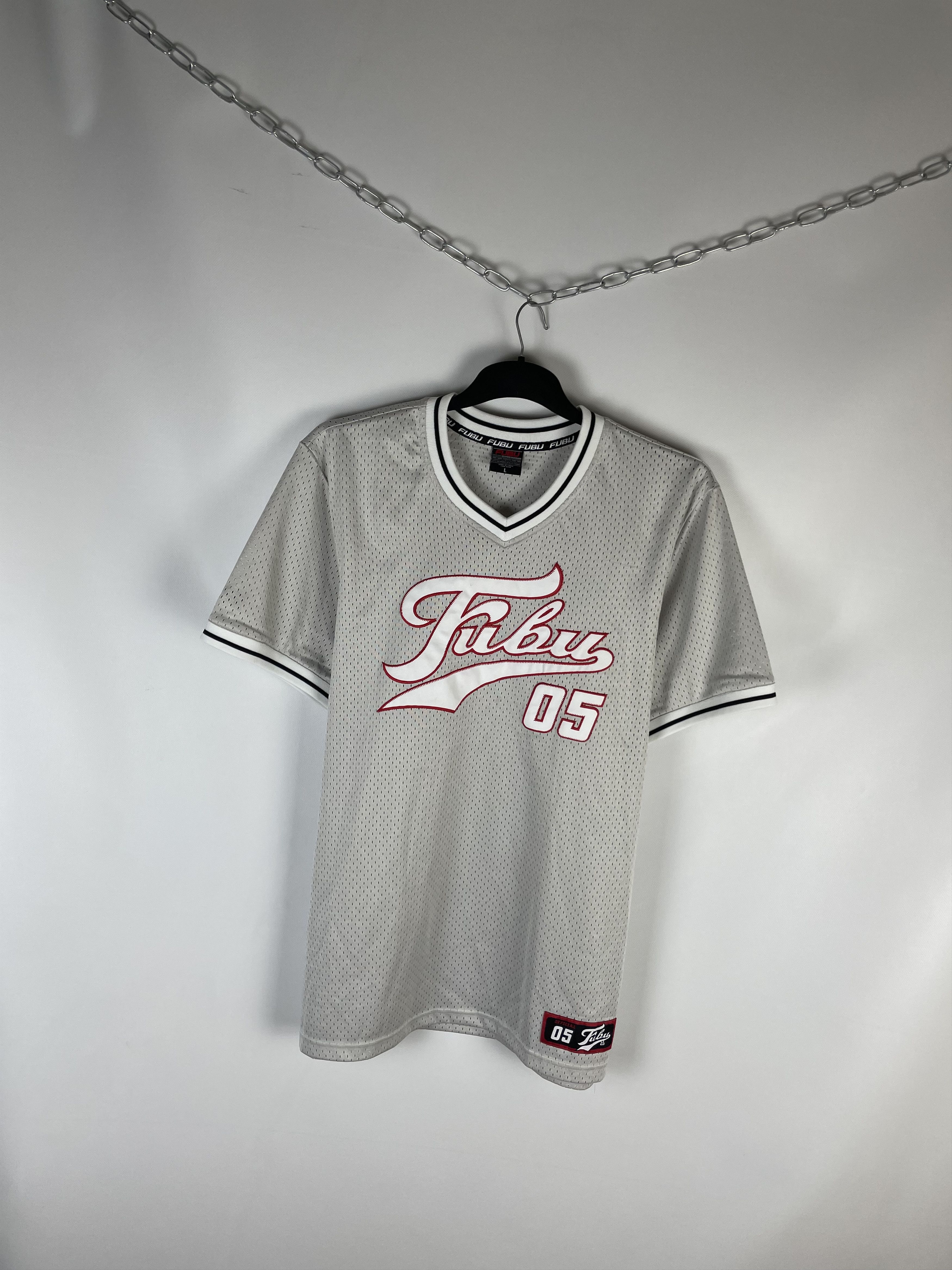 Fubu Vintage Fubu 05 Big Logo Y2K Jersey Size US L / EU 52-54 / 3 - 2 Thumbnail