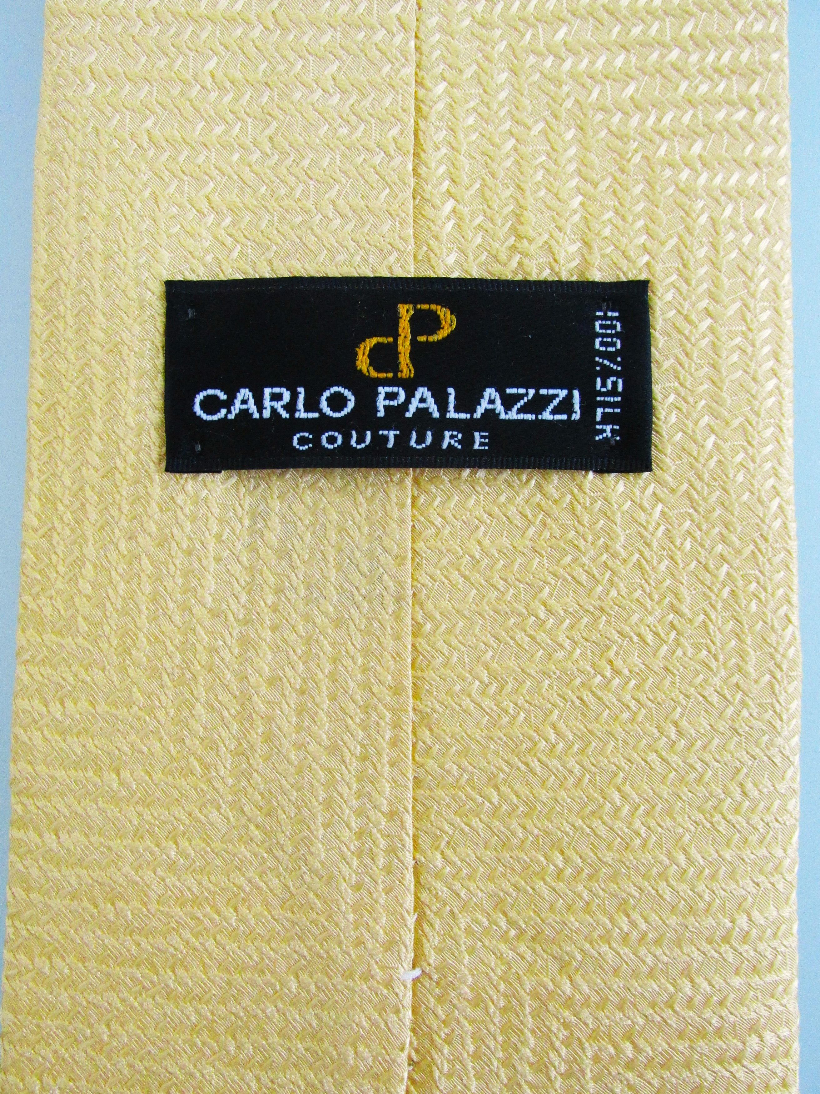 Carlo Palazzi Carlo Palazzi (NWOT) Men's Silk Tie & Pocket Square Set Size ONE SIZE - 5 Thumbnail