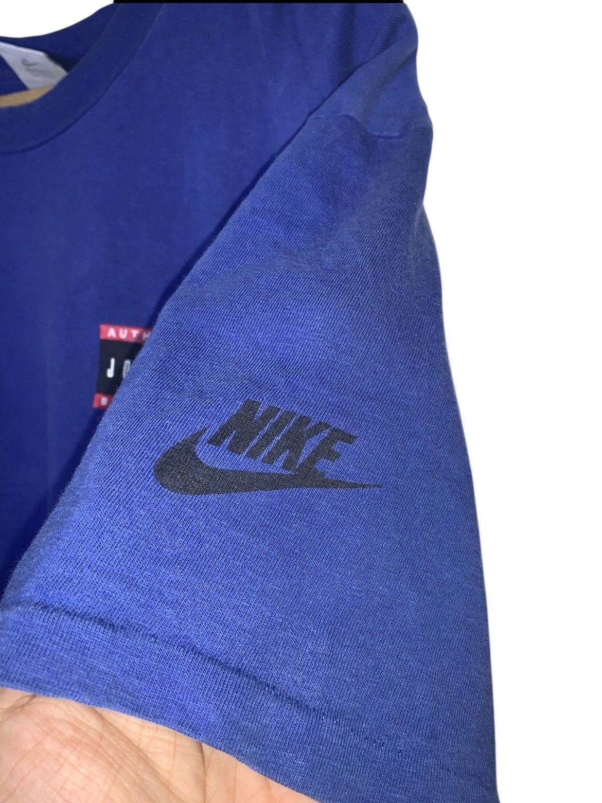 Vintage vintage NIKE AIR JORDAN BIG BACKHIT PRINT 90’s Size US M / EU 48-50 / 2 - 7 Thumbnail