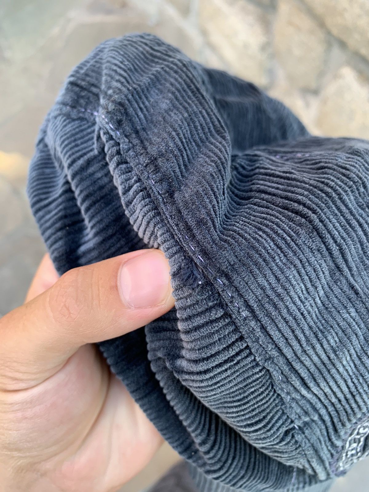 Dolce & Gabbana Vintage Dolce & Gabbana Corduroy Logo Cap Hat Size ONE SIZE - 3 Thumbnail