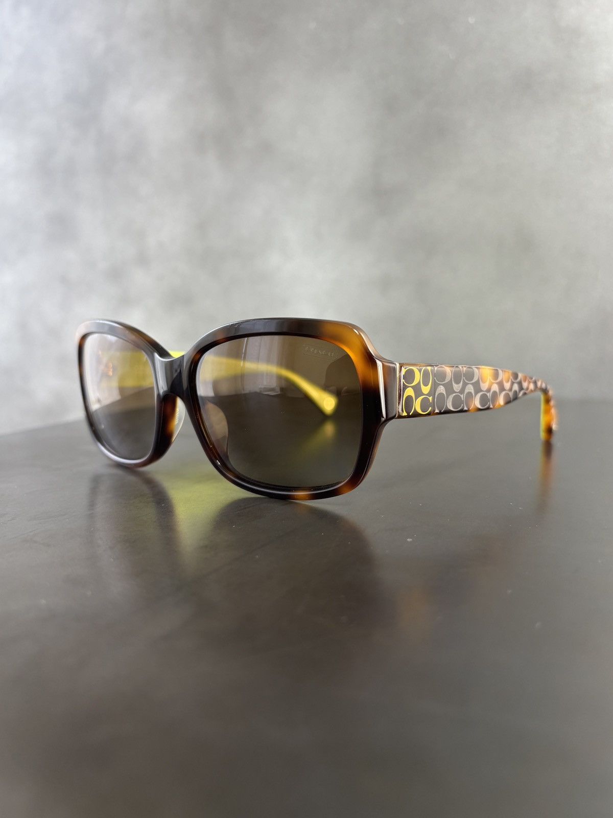 Coach Polarized Coach Sunglasses Monogram 5052/T5 Emma Tortoise Size ONE SIZE - 8 Thumbnail