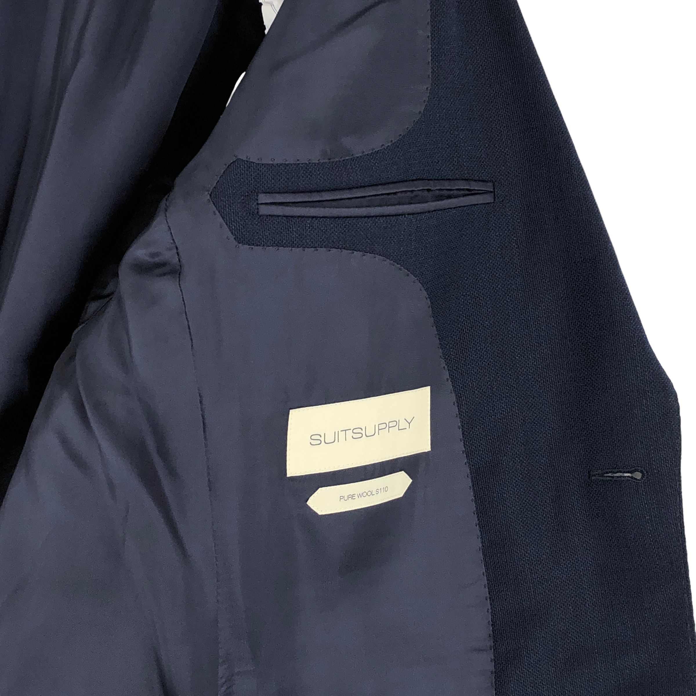 Suitsupply Lazio Single Breasted Wool Blazer Size EU:98; UK:40; US:40S Size 40S - 7 Thumbnail