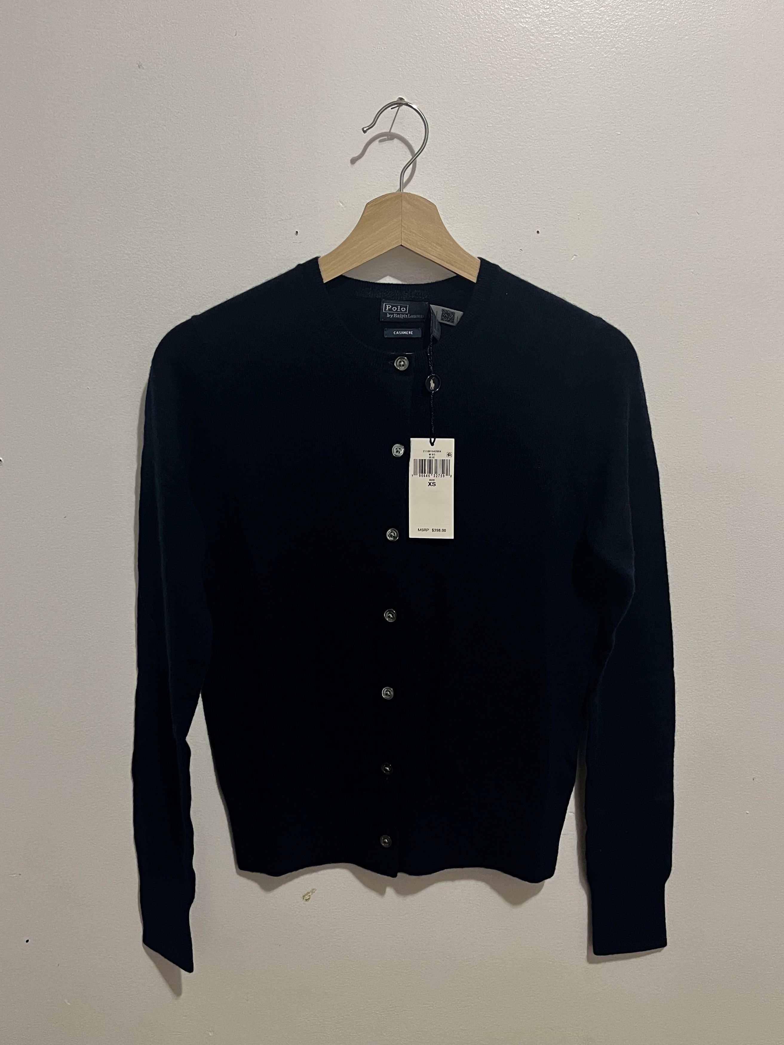 Polo Ralph Lauren Ralph Lauren Women's Cashmere Crewneck Cardigan Size XS / US 0-2 / IT 36-38 - 1 Thumbnail