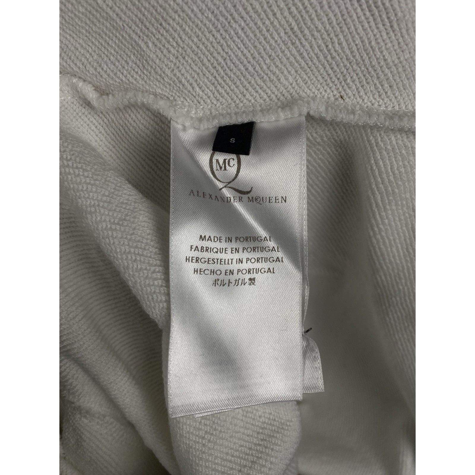 Alexander McQueen Alexander McQueen McQ Big Logo Men's White Hoodie Sweater Si Size US S / EU 44-46 / 1 - 10 Thumbnail