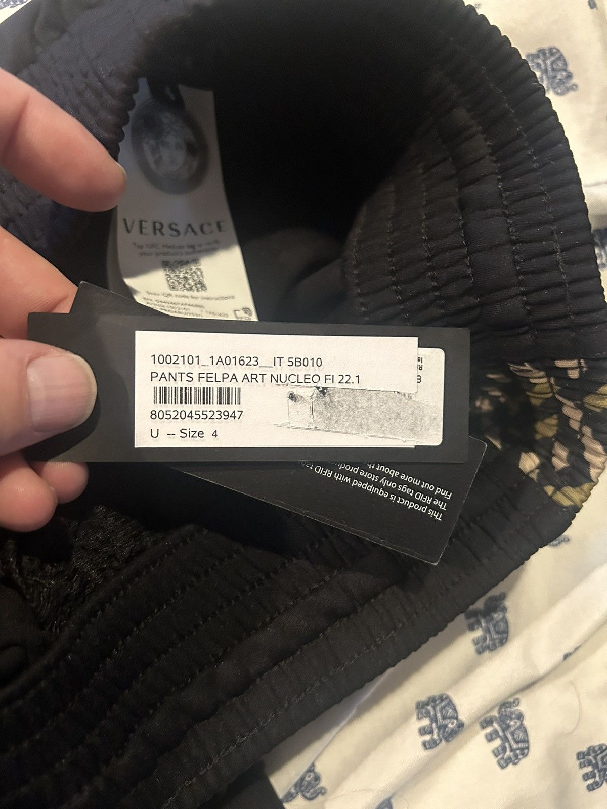 Designer × Versace Versace monogram pants Size US 32 / EU 48 - 9 Thumbnail