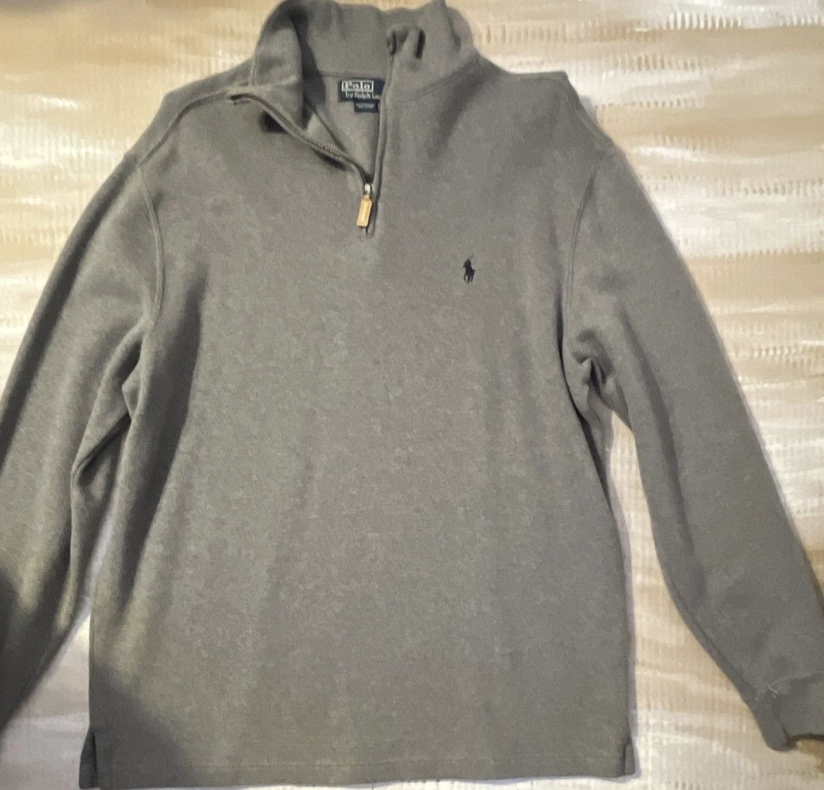 Polo Ralph Lauren Polo Ralph Lauren Gray 1/4 Zip Size US L / EU 52-54 / 3 - 1 Thumbnail