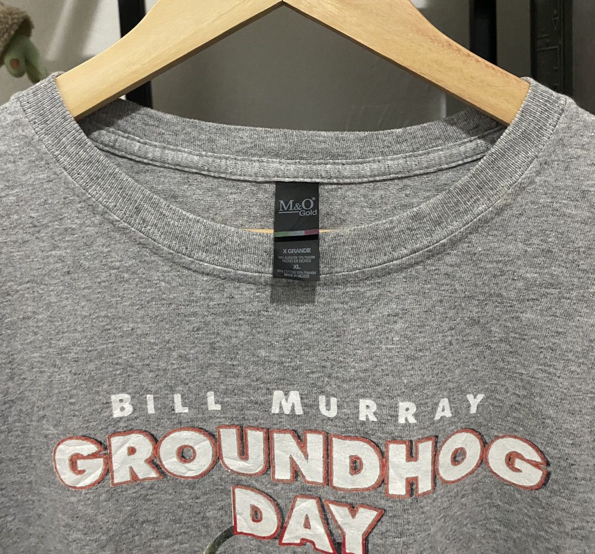 Vintage 00s Vintage Bill Murray Groundhog Day Movie Tee Size US XL / EU 56 / 4 - 5 Thumbnail