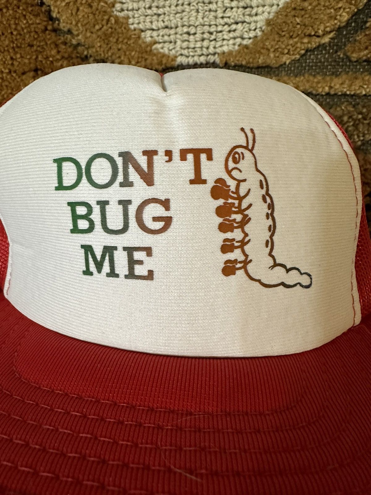 Other Vintage Don’t Bug Me Trucker Hat 80s Boxing Bug Funny Grail Size ONE SIZE - 1 Thumbnail