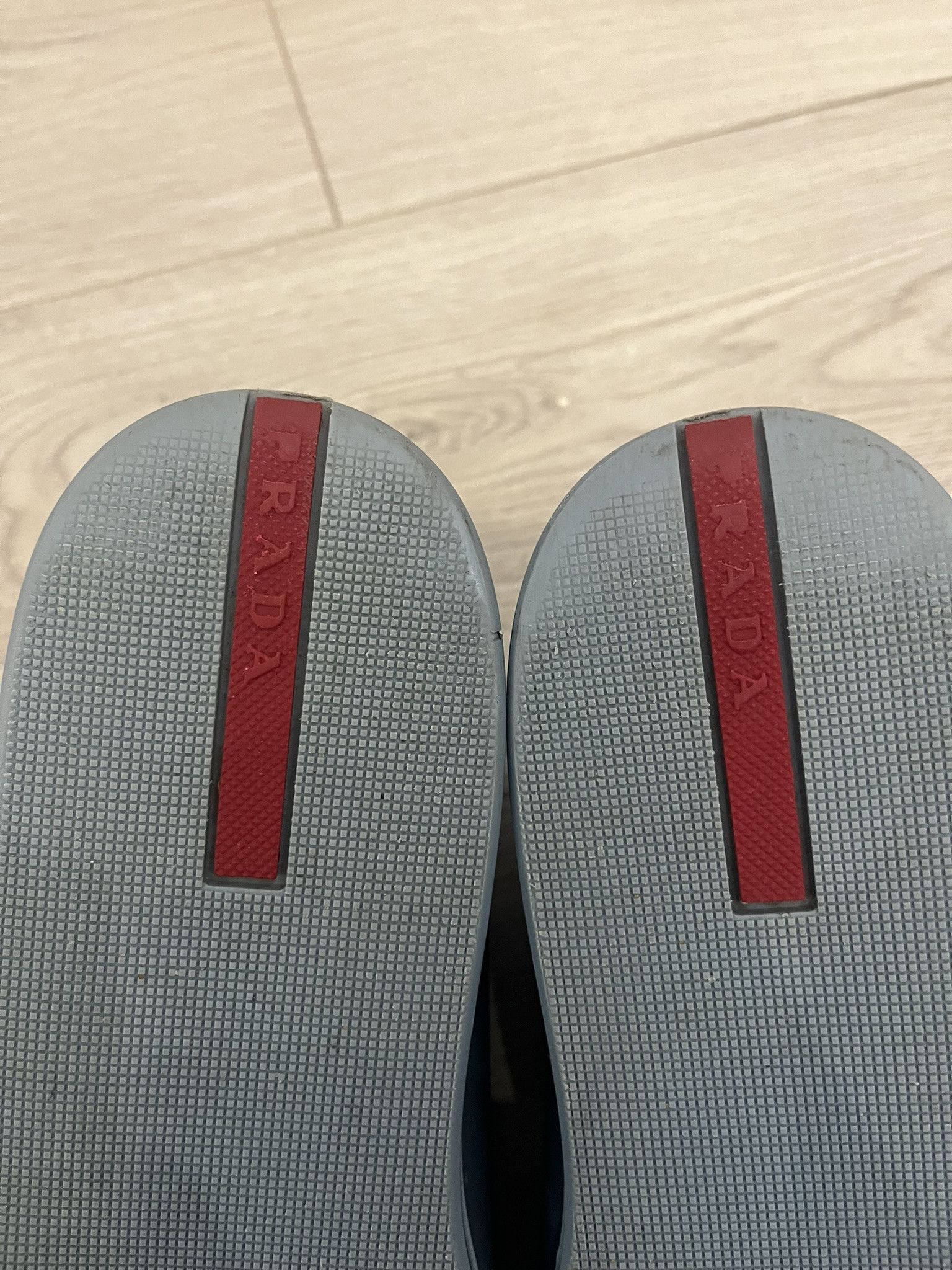 Prada Prada Donna Sneakers Blue Size US 7 / EU 40 - 9 Thumbnail