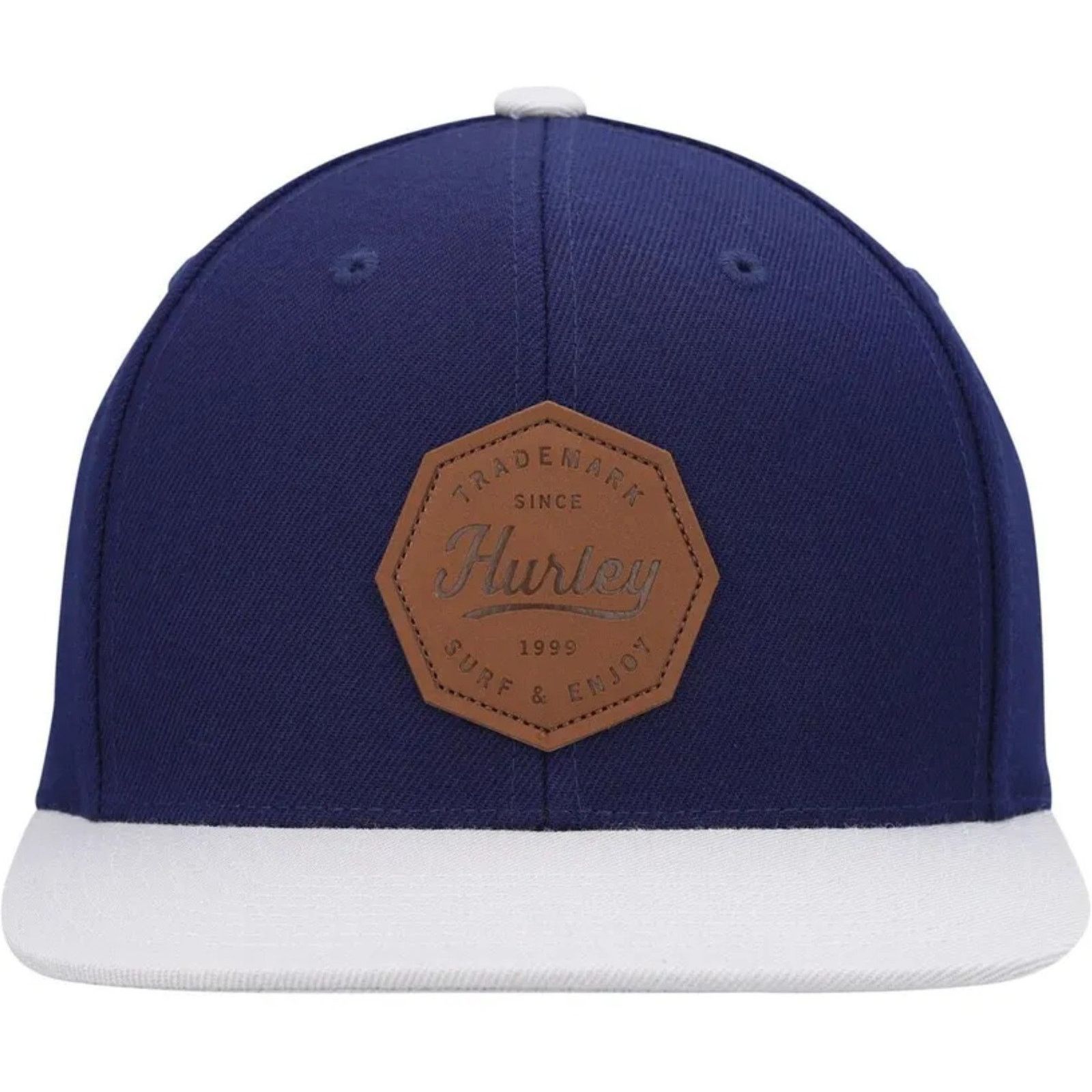 Hurley Hurley Men's Snapback Hat Tahoe Leather Patch Cap Size ONE SIZE - 2 Thumbnail