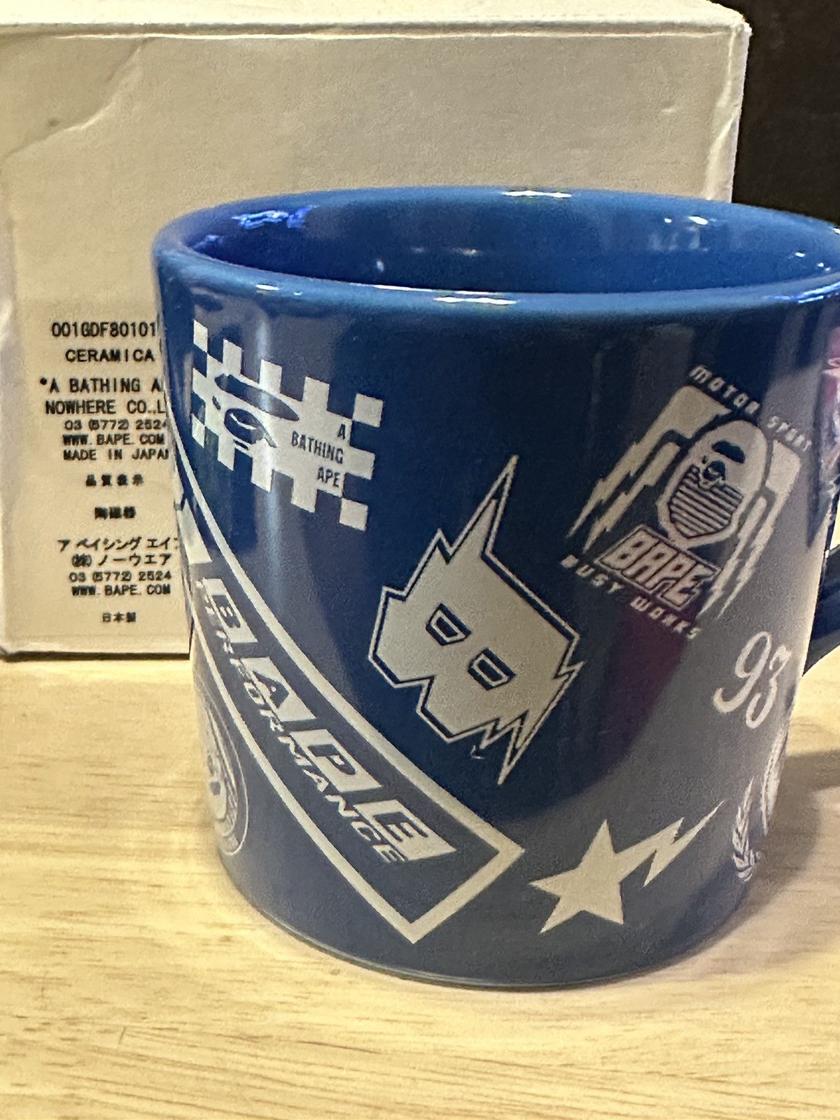 Bape Bape Blue Mug Size ONE SIZE - 3 Thumbnail