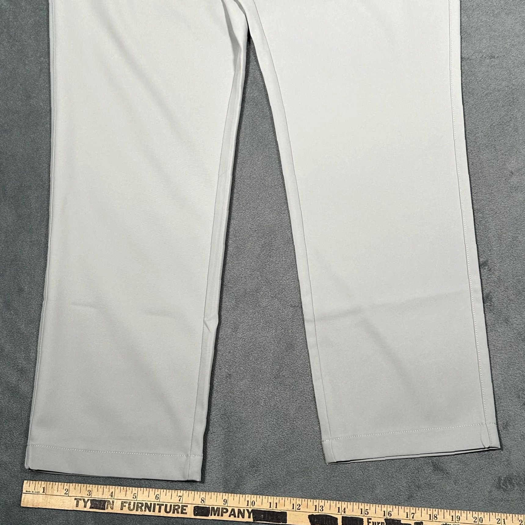 Bonobos Bonobos Golf Pants Mens 38x30 Gray Athletic Fit Performance Stretch Polyester Size US 38 / EU 54 - 3 Thumbnail