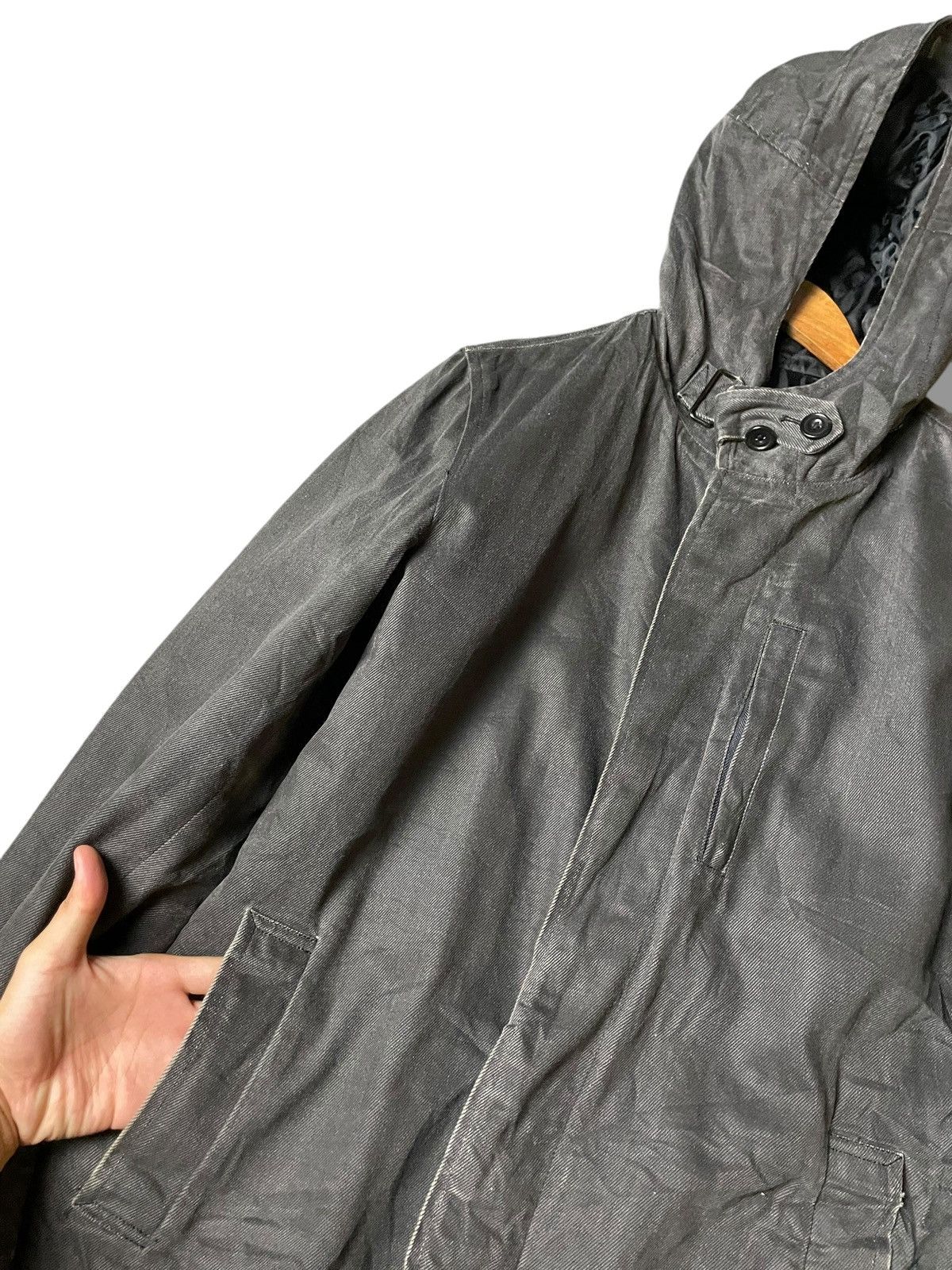 Japanese Brand × Seditionaries × Vintage THE DIFFERENCE x RUPERT DENIM HOODED JACKET (103) Size US XL / EU 56 / 4 - 5 Thumbnail