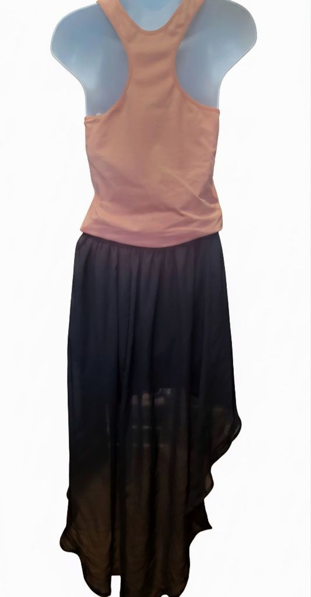 Other Olsenboye Boho Tiered Asymmetrical High Low Sheer skirt sz M Size 27" / US 4 / IT 40 - 4 Thumbnail
