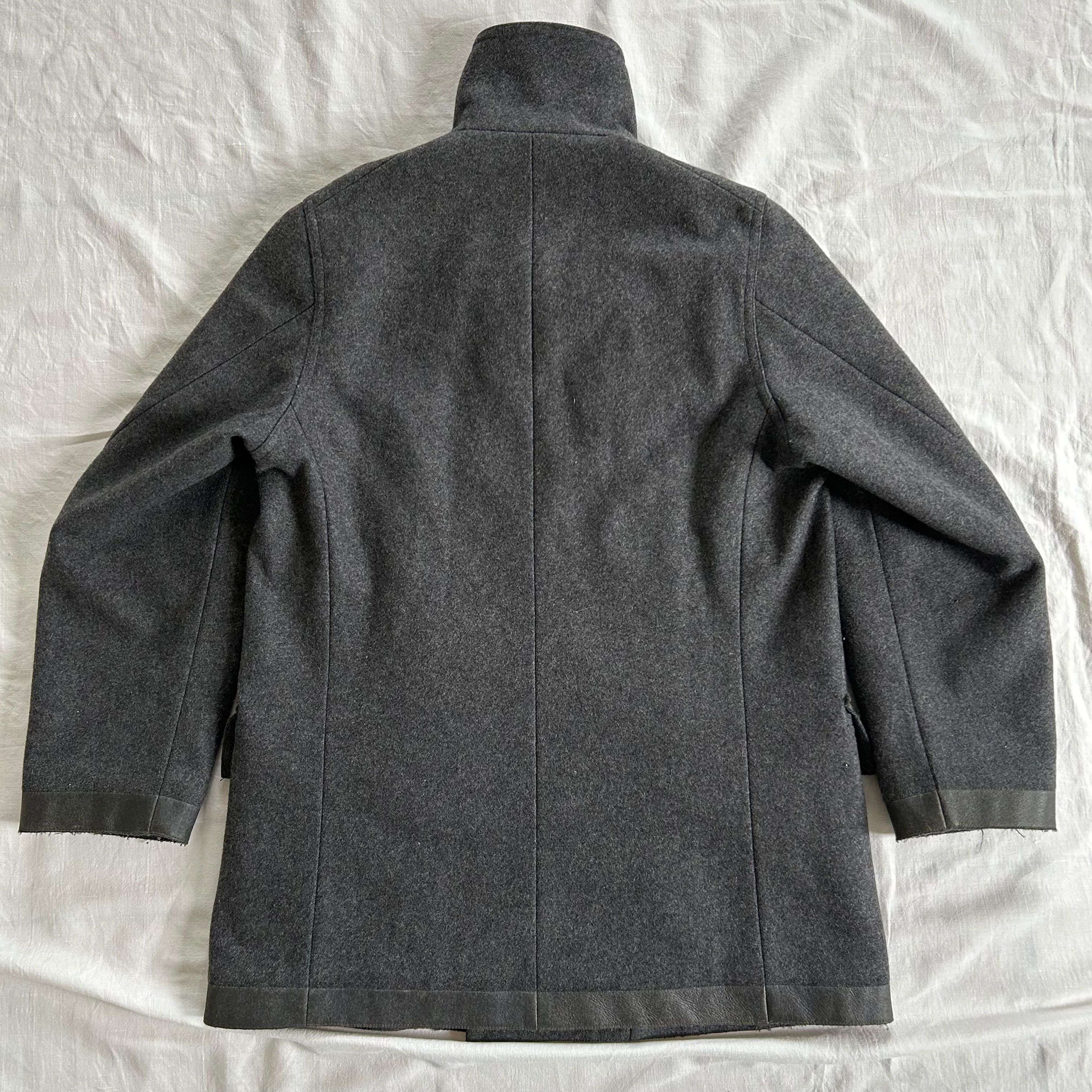 Mandarina Duck Mandarina Duck wool coat with rubberized hems (1990s) Size US M / EU 48-50 / 2 - 5 Thumbnail