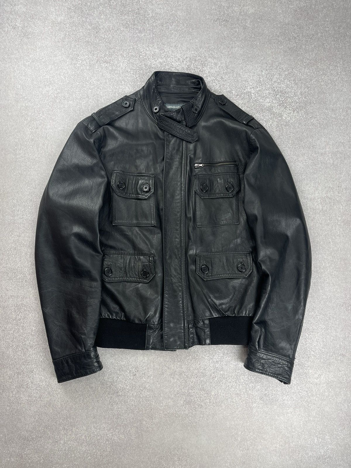 Absolut Joy Absolut Joy Leather Jacket Men’s Size M-L Size US M / EU 48-50 / 2 - 9 Thumbnail