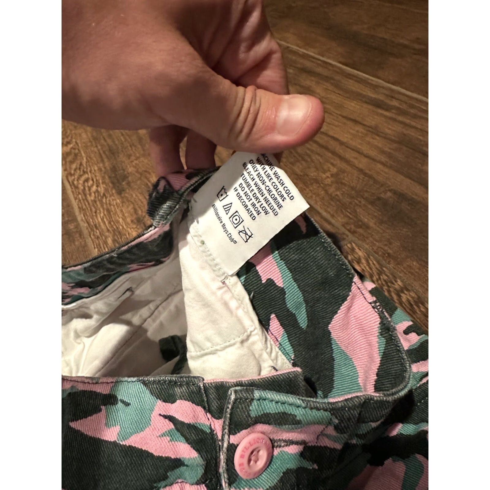 Billionaire Boys Club Billionaire Boys Club Cargo Shorts Camo 32 Men Multicolor Colorful Cargo Cotton Denim Regular Fade Used Size US 32 / EU 48 - 6 Thumbnail