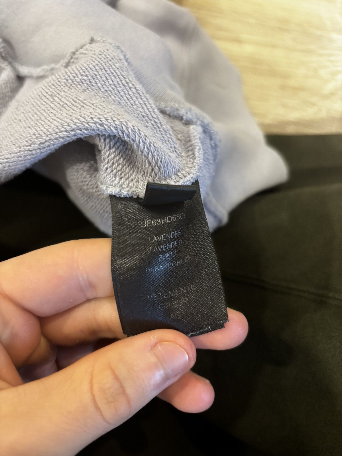 Vetements Vetements gray hoodie Size US M / EU 48-50 / 2 - 9 Thumbnail