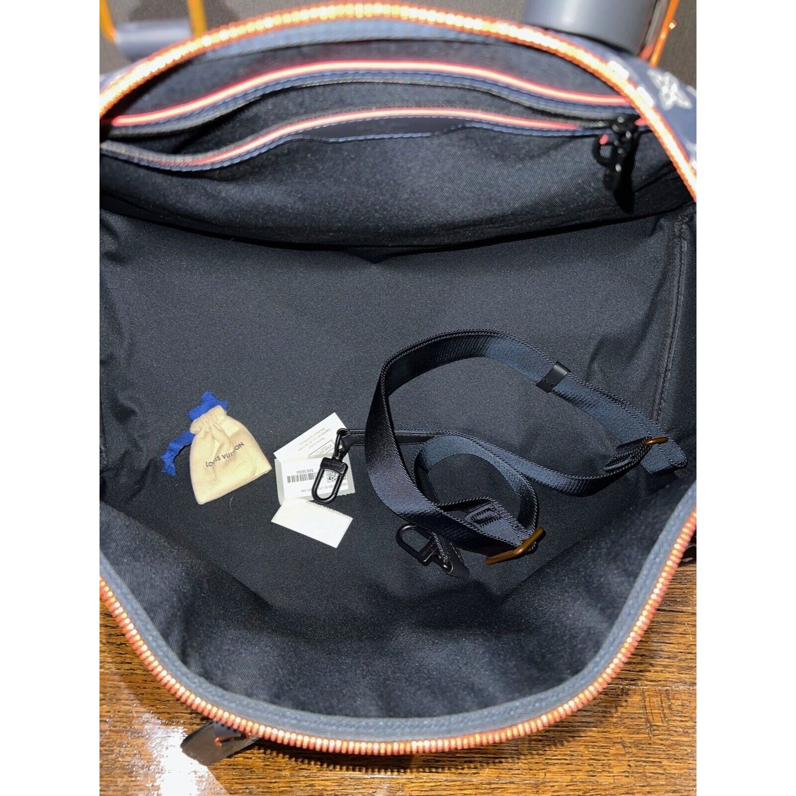 Louis Vuitton Louis Vuitton Keepall Bandouliere Ink Weekend Travel Bag Size ONE SIZE - 11 Thumbnail