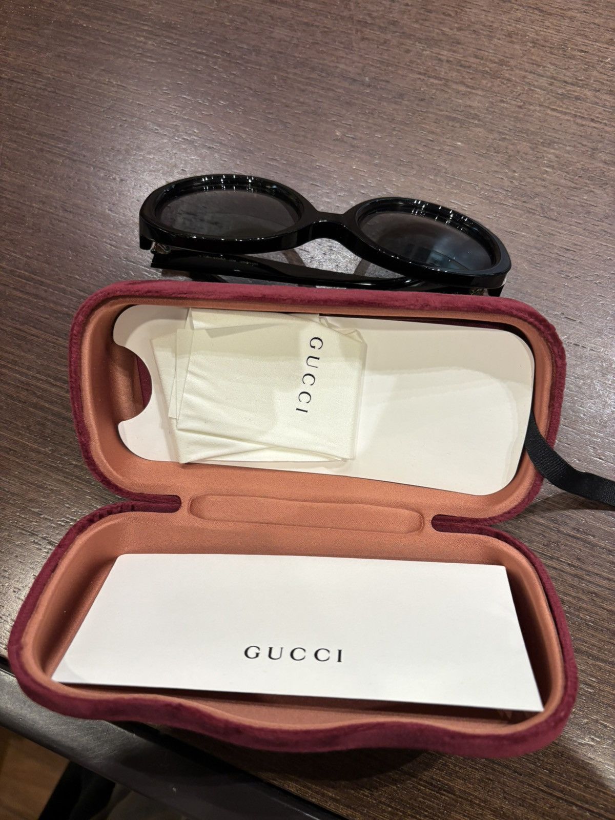 Gucci Gucci Round Sunglasses Size ONE SIZE - 6 Thumbnail