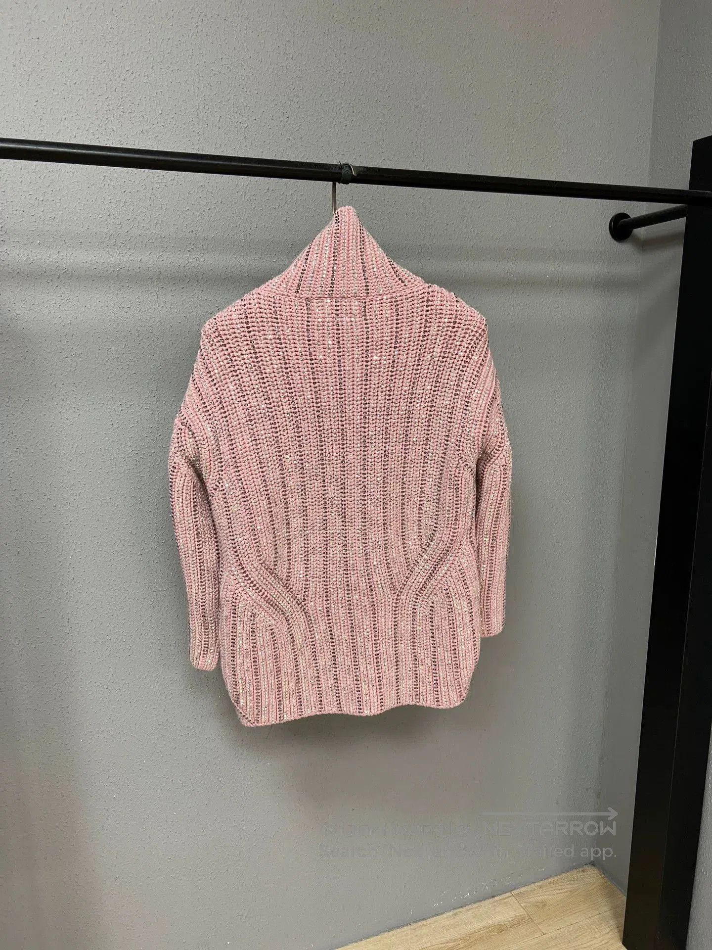 Ermanno Scervino Ermanno Scervino Full Diamond High Neck Sweater. Size M / US 6-8 / IT 42-44 - 2 Thumbnail